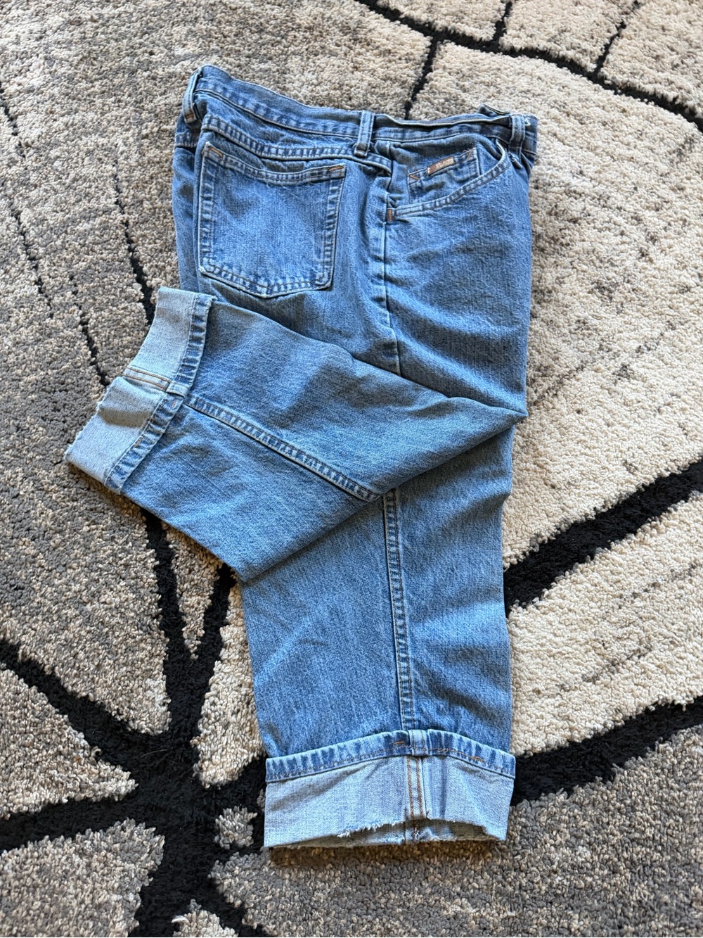 Riders by Lee Light Blue Cropped Ankle Jeans